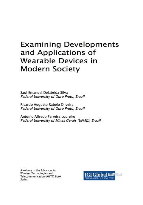 Cover image for book Examining Developments and Applications of Wearable Devices in Modern Society