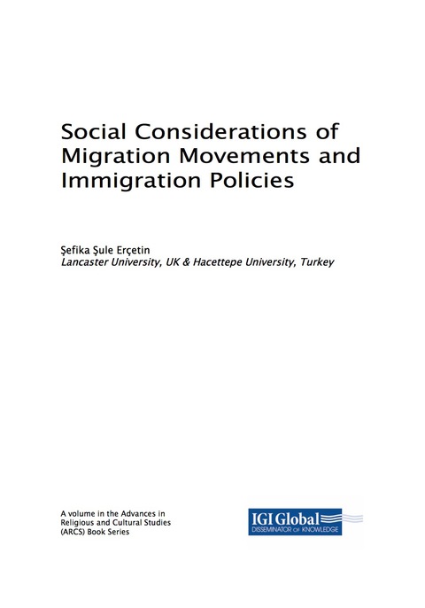 Cover image for book Social Considerations of Migration Movements and Immigration Policies