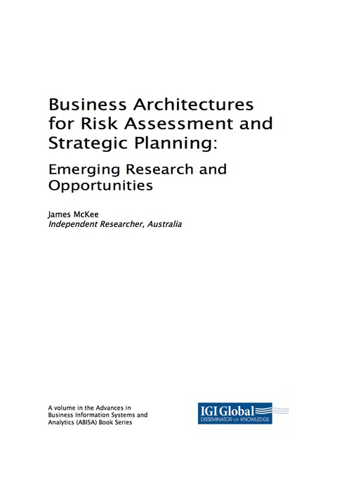 Cover image for book Business Architectures for Risk Assessment and Strategic Planning: Emerging Research and Opportunities