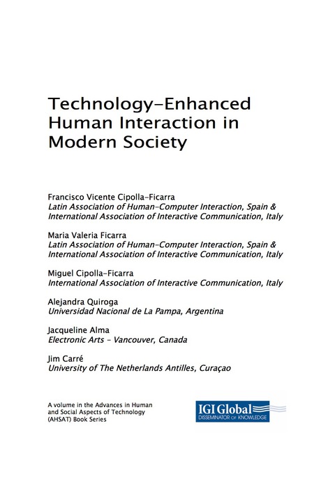Cover image for book Technology-Enhanced Human Interaction in Modern Society
