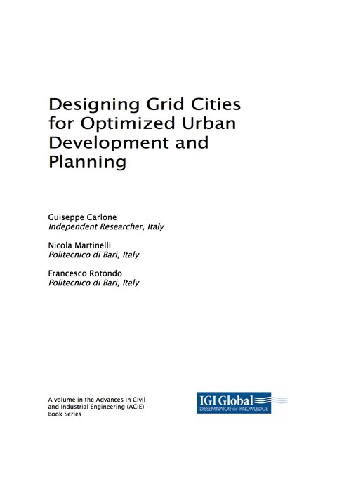 Cover image for book Designing Grid Cities for Optimized Urban Development and Planning