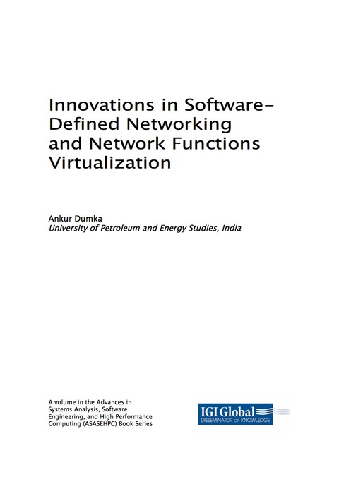 Cover image for book Innovations in Software-Defined Networking and Network Functions Virtualization