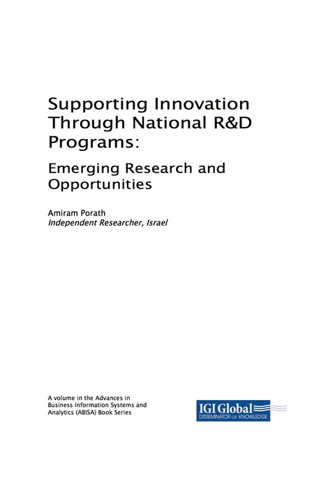 Cover image for book Supporting Innovation Through National R&D Programs: Emerging Research and Opportunities