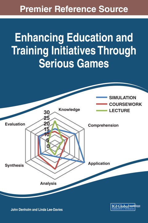 Cover image for book Enhancing Education and Training Initiatives Through Serious Games