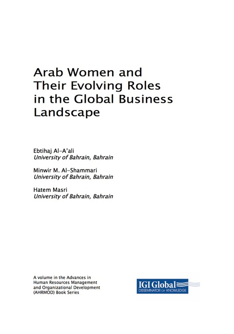 Cover image for book Arab Women and Their Evolving Roles in the Global Business Landscape