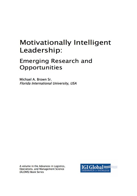 Cover image for book Motivationally Intelligent Leadership: Emerging Research and Opportunities
