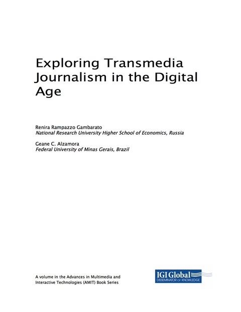 Cover image for book Exploring Transmedia Journalism in the Digital Age