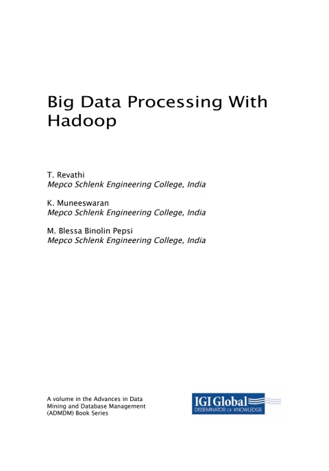 Cover image for book Big Data Processing With Hadoop