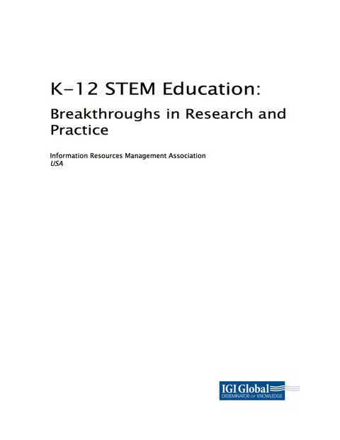 Cover image for book K-12 STEM Education: Breakthroughs in Research and Practice