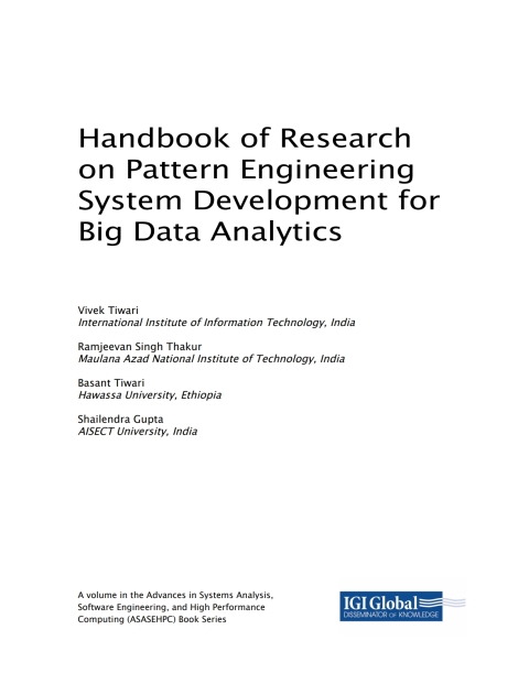 Cover image for book Handbook of Research on Pattern Engineering System Development for Big Data Analytics