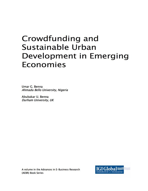 Cover image for book Crowdfunding and Sustainable Urban Development in Emerging Economies