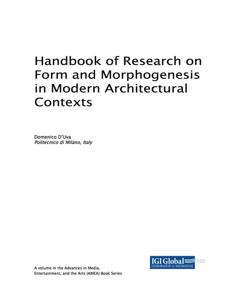 Cover image for book Handbook of Research on Form and Morphogenesis in Modern Architectural Contexts