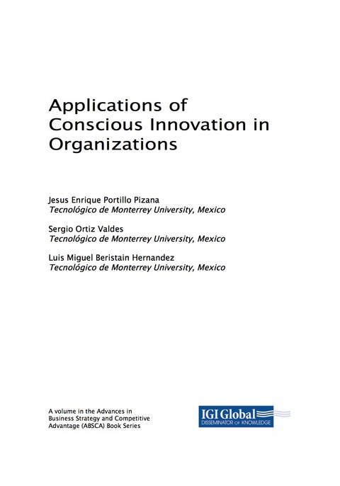 Cover image for book Applications of Conscious Innovation in Organizations