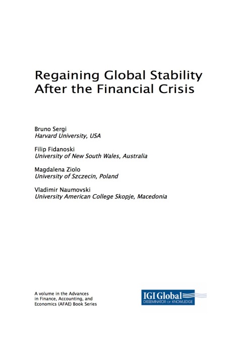 Cover image for book Regaining Global Stability After the Financial Crisis