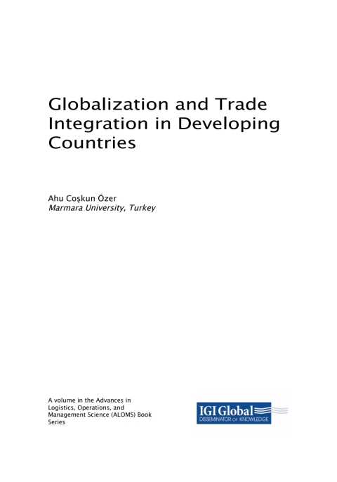 Cover image for book Globalization and Trade Integration in Developing Countries