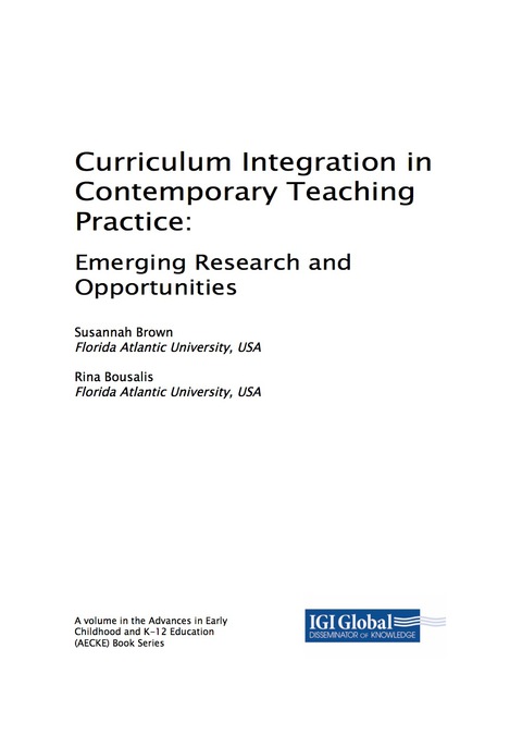 Cover image for book Curriculum Integration in Contemporary Teaching Practice: Emerging Research and Opportunities