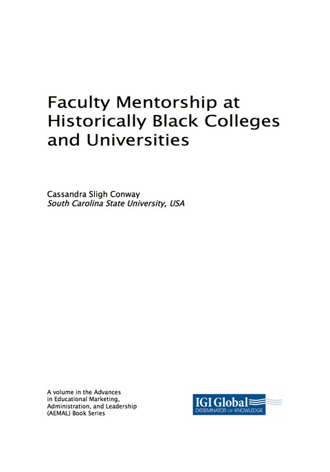 Cover image for book Faculty Mentorship at Historically Black Colleges and Universities