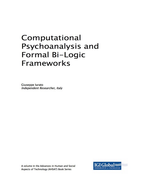 Cover image for book Computational Psychoanalysis and Formal Bi-Logic Frameworks