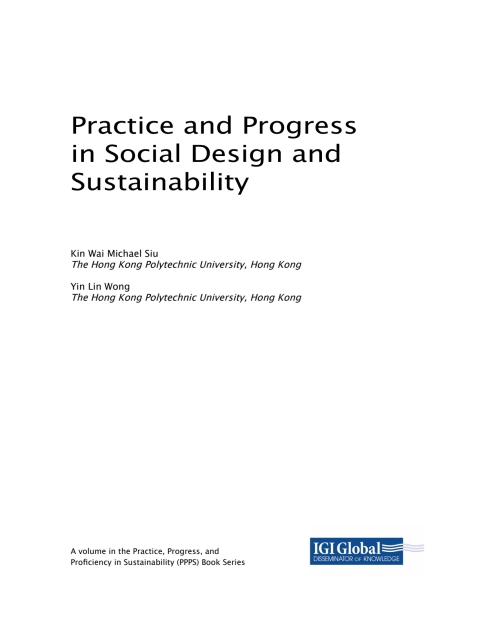 Cover image for book Practice and Progress in Social Design and Sustainability