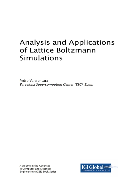 Cover image for book Analysis and Applications of Lattice Boltzmann Simulations