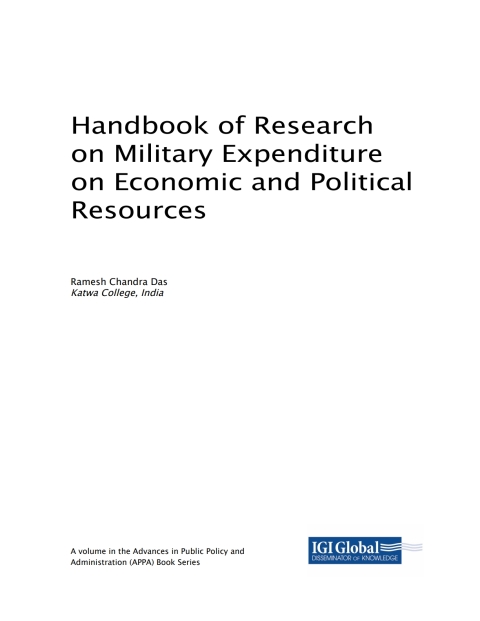 Cover image for book Handbook of Research on Military Expenditure on Economic and Political Resources