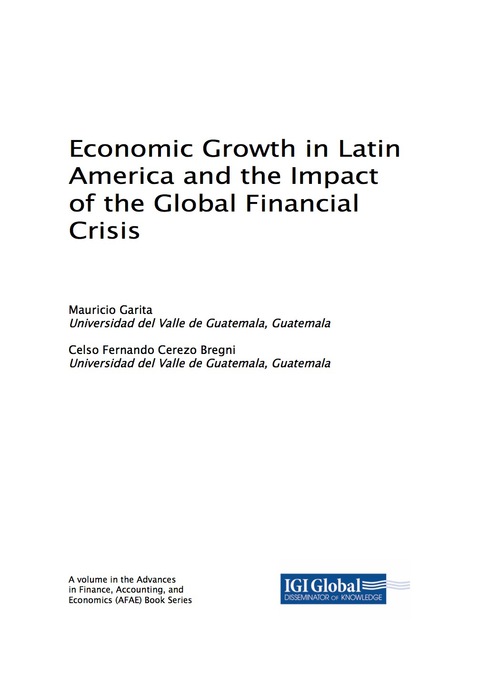 Cover image for book Economic Growth in Latin America and the Impact of the Global Financial Crisis