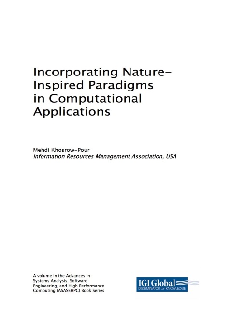 Cover image for book Incorporating Nature-Inspired Paradigms in Computational Applications