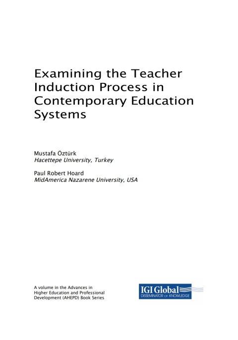 Cover image for book Examining the Teacher Induction Process in Contemporary Education Systems