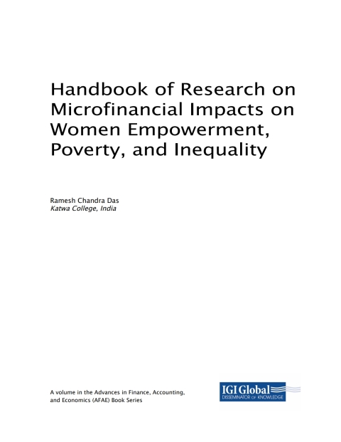 Cover image for book Handbook of Research on Microfinancial Impacts on Women Empowerment, Poverty, and Inequality
