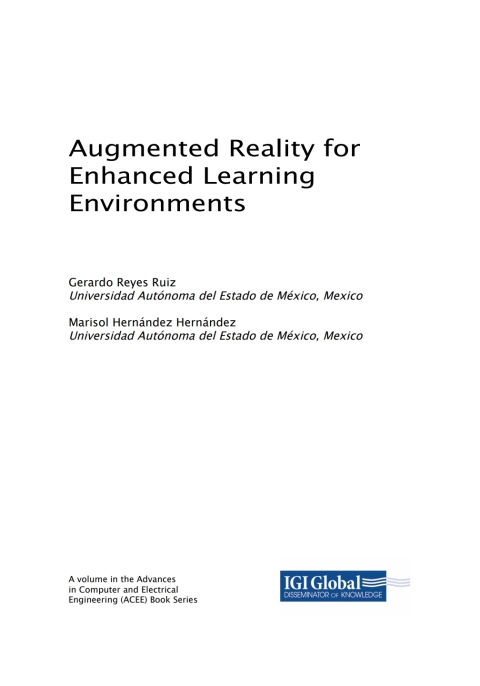 Cover image for book Augmented Reality for Enhanced Learning Environments