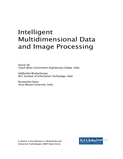 Cover image for book Intelligent Multidimensional Data and Image Processing