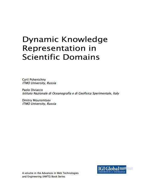 Cover image for book Dynamic Knowledge Representation in Scientific Domains