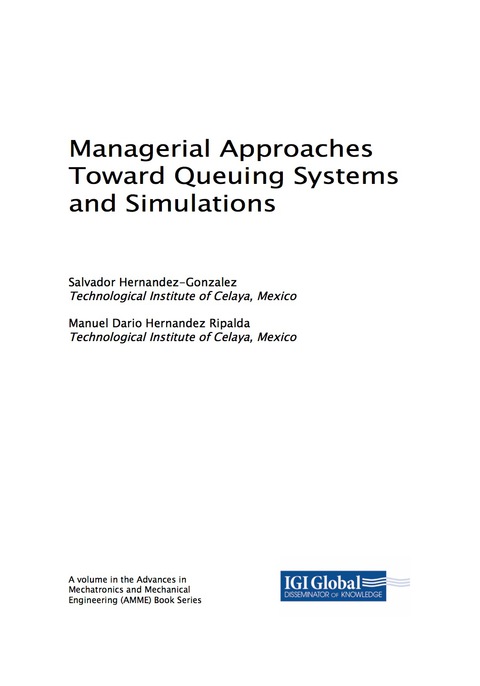 Cover image for book Managerial Approaches Toward Queuing Systems and Simulations