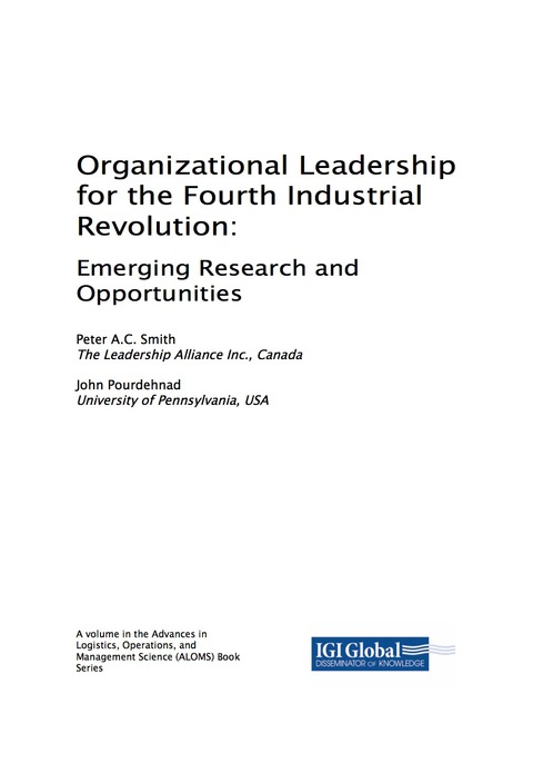 Cover image for book Organizational Leadership for the Fourth Industrial Revolution: Emerging Research and Opportunities