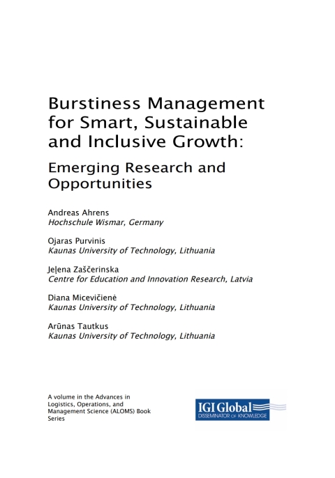 Cover image for book Burstiness Management for Smart, Sustainable and Inclusive Growth: Emerging Research and Opportunities