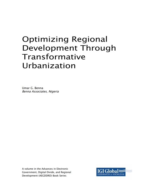 Cover image for book Optimizing Regional Development Through Transformative Urbanization