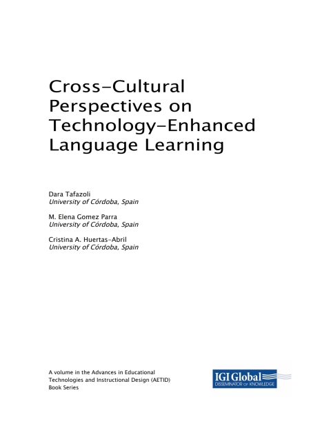 Cover image for book Cross-Cultural Perspectives on Technology-Enhanced Language Learning