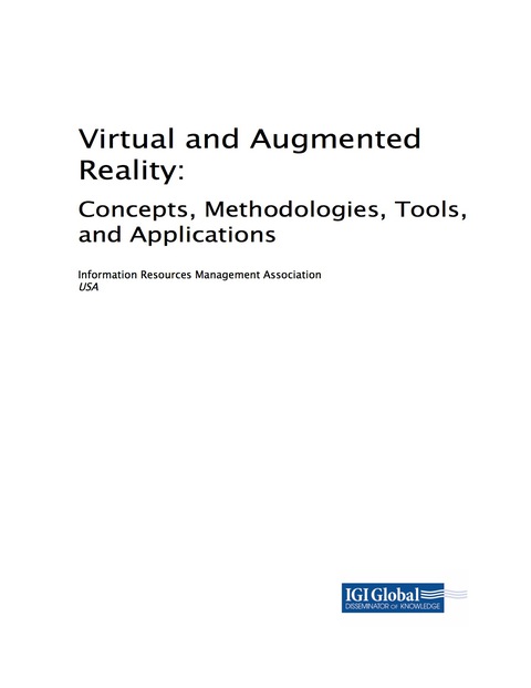 Cover image for book Virtual and Augmented Reality: Concepts, Methodologies, Tools, and Applications