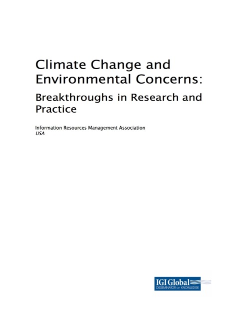 Cover image for book Climate Change and Environmental Concerns: Breakthroughs in Research and Practice