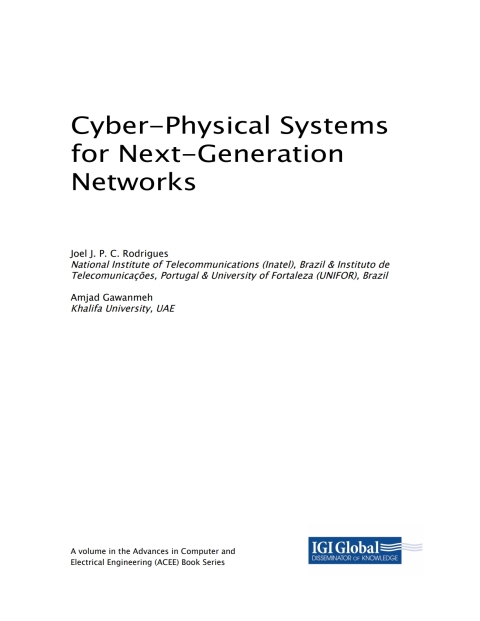 Cover image for book Cyber-Physical Systems for Next-Generation Networks
