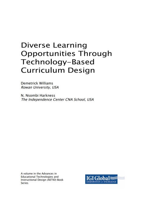 Cover image for book Diverse Learning Opportunities Through Technology-Based Curriculum Design