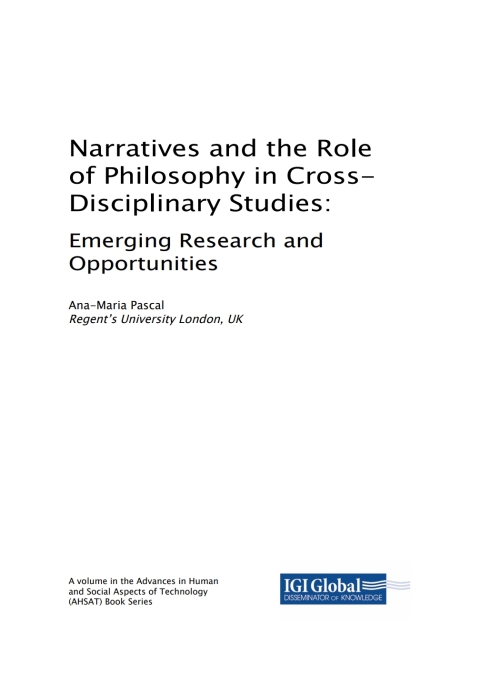 Cover image for book Narratives and the Role of Philosophy in Cross-Disciplinary Studies: Emerging Research and Opportunities