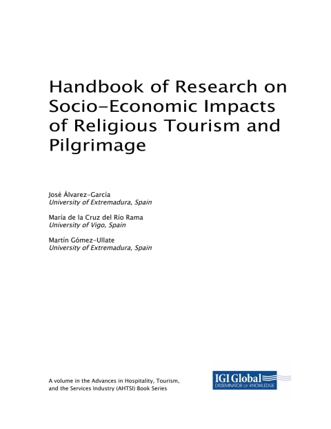 Cover image for book Handbook of Research on Socio-Economic Impacts of Religious Tourism and Pilgrimage
