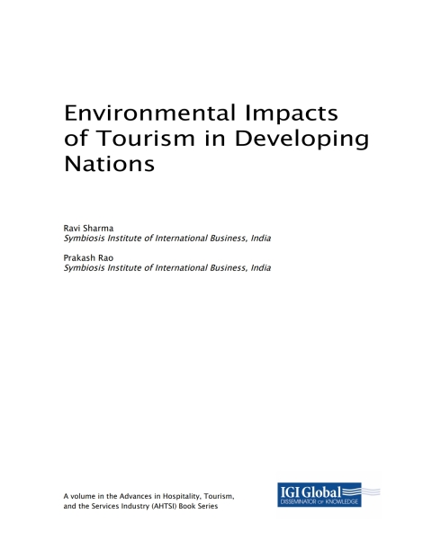 Cover image for book Environmental Impacts of Tourism in Developing Nations