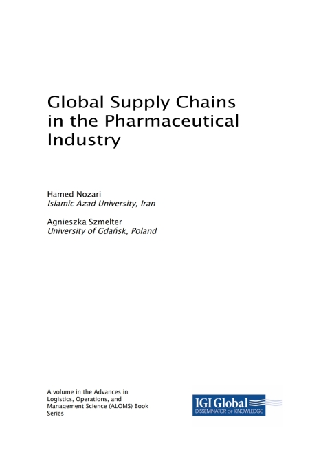 Cover image for book Global Supply Chains in the Pharmaceutical Industry