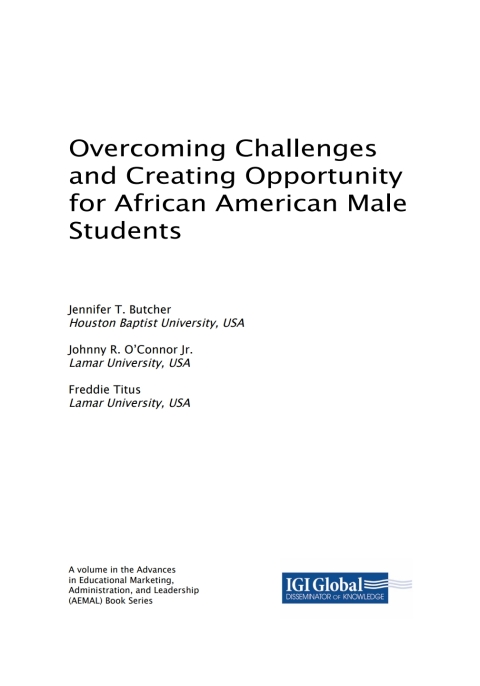 Cover image for book Overcoming Challenges and Creating Opportunity for African American Male Students