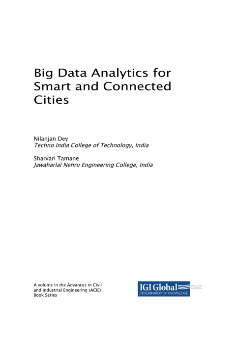 Cover image for book Big Data Analytics for Smart and Connected Cities