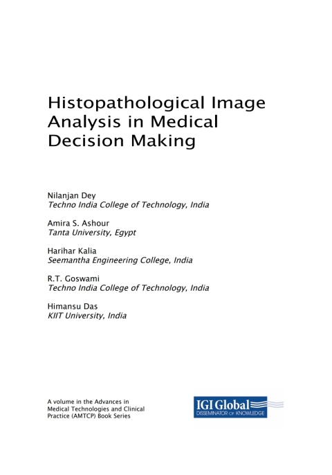 Cover image for book Histopathological Image Analysis in Medical Decision Making