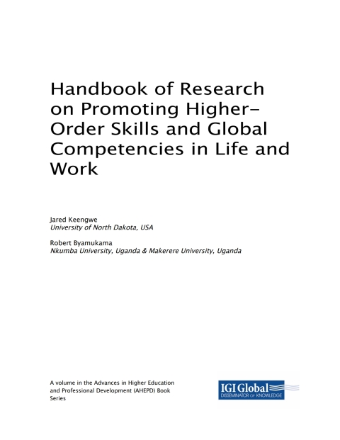 Cover image for book Handbook of Research on Promoting Higher-Order Skills and Global Competencies in Life and Work