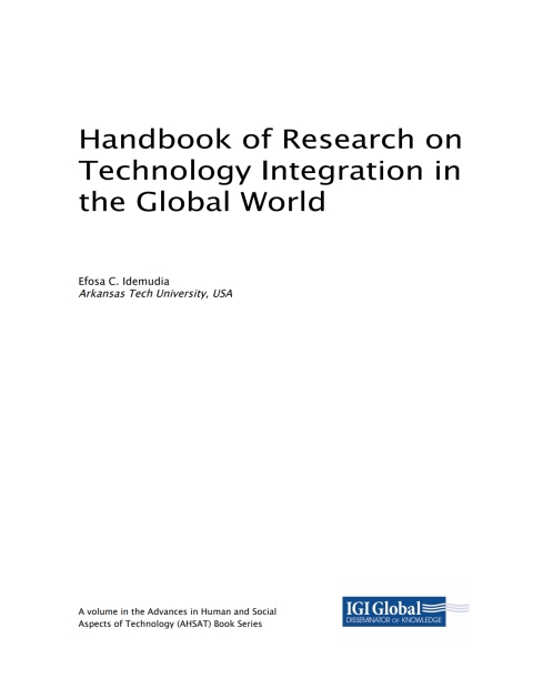 Cover image for book Handbook of Research on Technology Integration in the Global World